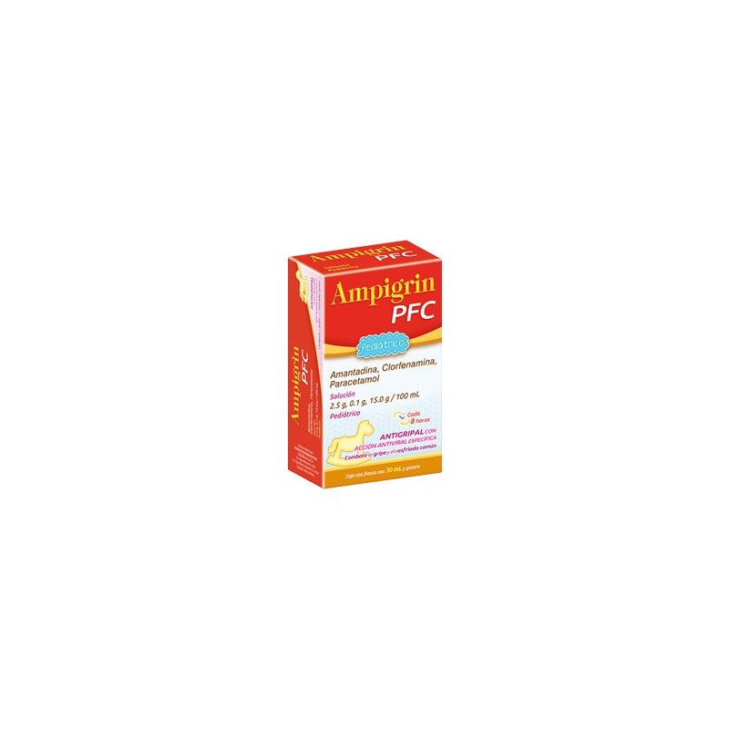 AMANTADINA/CLORFENAMINA/PARACETAMOL 30 ml, AMPIGRIN PFC PEDIATRICO