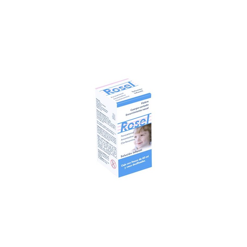 AMANTADINA/CLORFENAMINA/PARACETAMOL, 60 ml, ROSEL INF