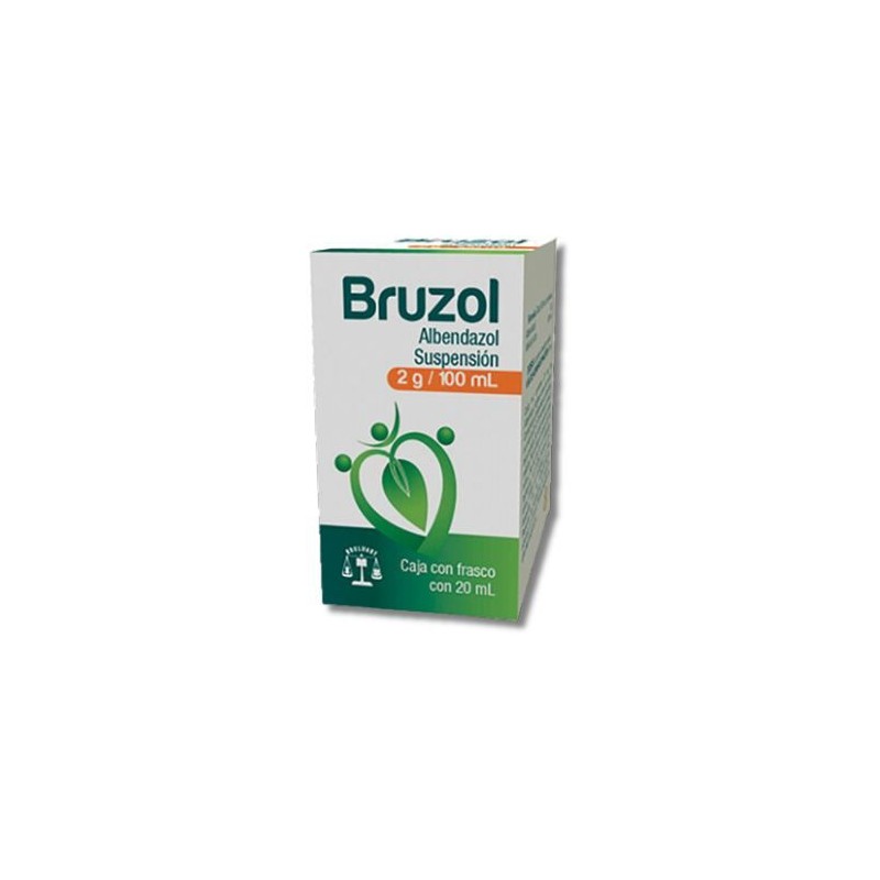 ALBENDAZOL 2 g/100 ml, 20 ml, BRUZOL