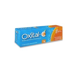 ACIDO ASCORBICO (VITAMINA C) 1 g, 10 tab, OXITAL-C