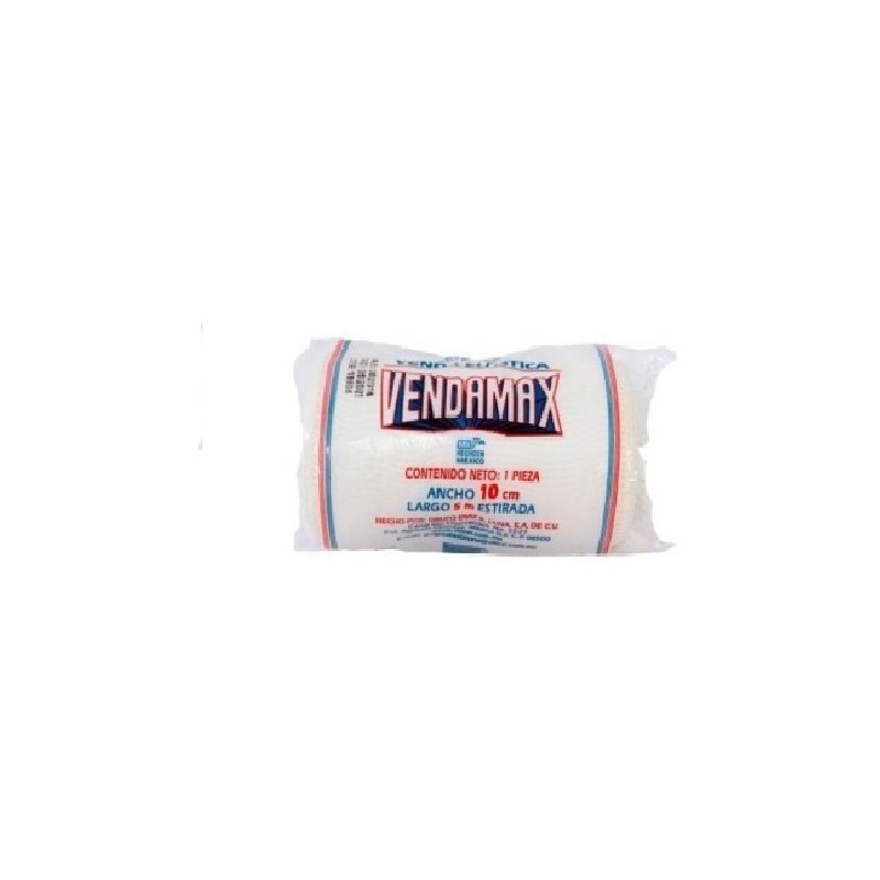 VENDA ELASTICA 10 cm X 5 M, 1 pz, VENDAMAX