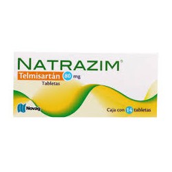 TELMISARTAN 80 mg, 14 tab, NATRAZIM