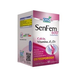 CALCIO/VITAMINA A y D2, 60 comp, SENFEM NOVO