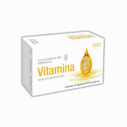 VITAMINA E Y GERMEN DE TRIGO, 30 cap, E-500 PROGELA