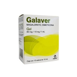 MAGALDRATO/DIMETICONA, 10 sob, GALAVER